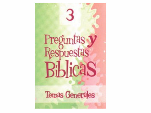 Preguntas y respuestas biblicas temas generales