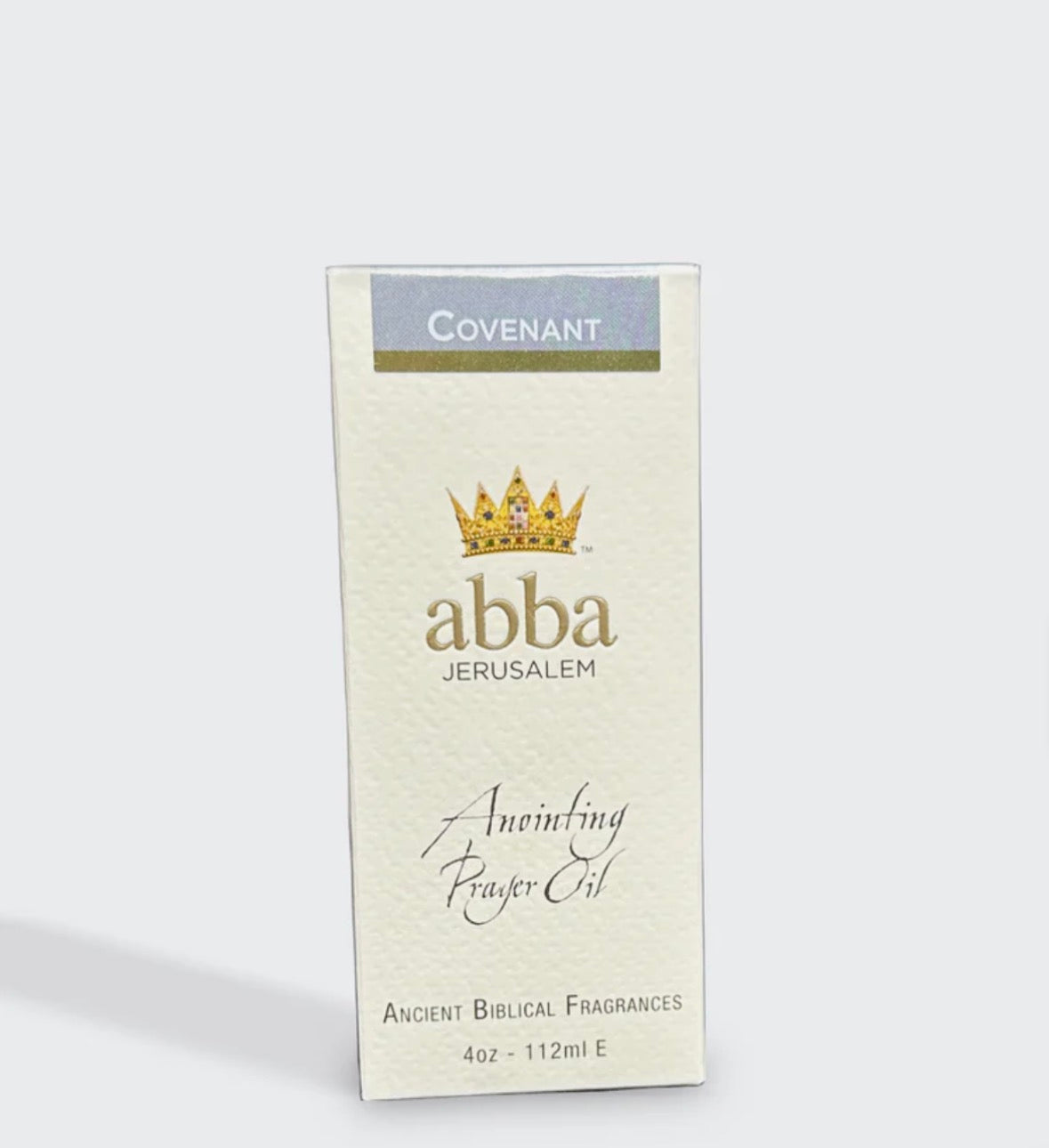 Abba oil COVENANT 4oz — available at The Gospel Bookstore