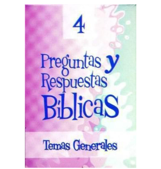 Preguntas y respuestas biblicas temas generales — available at The Gospel Bookstore