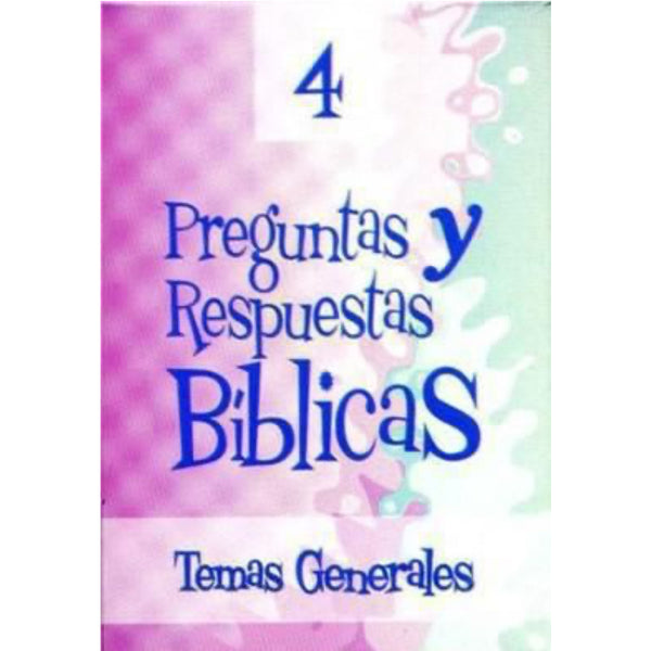 Preguntas y respuestas biblicas temas generales
