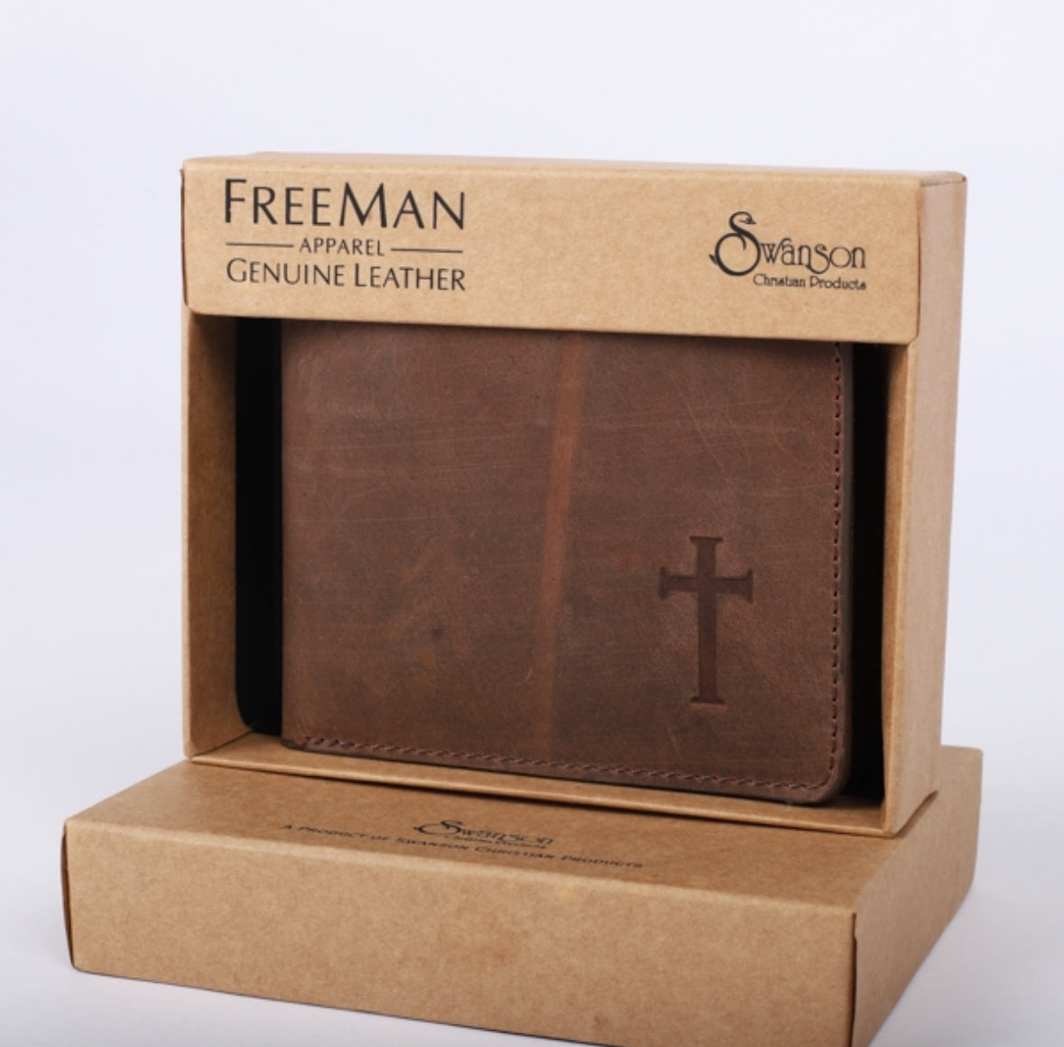 Genuine Leather Wallet — available at The Gospel Bookstore