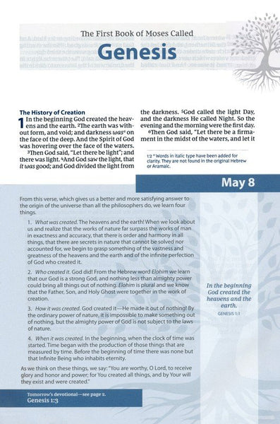 Mathew Henry Daily Devotional Bible NKJV