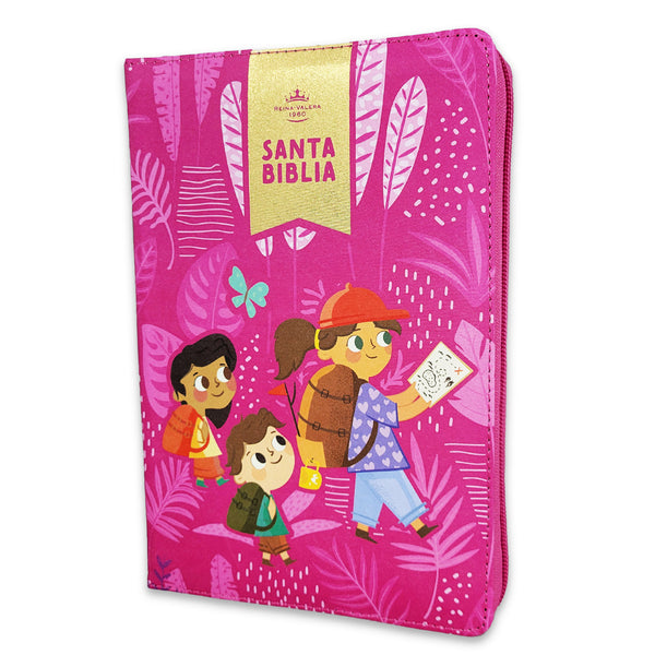 Biblia Reina Valera 1960 Interactiva para niñas Letra Grande