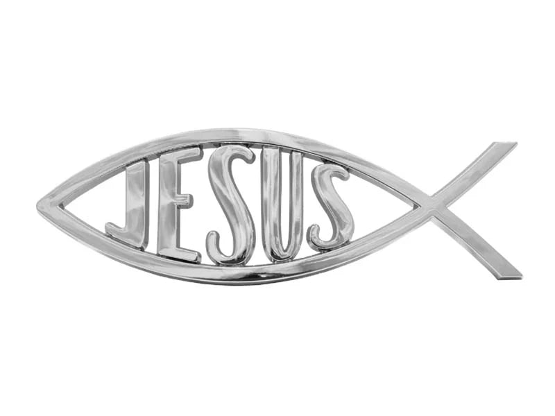 Auto Emblems — available at The Gospel Bookstore