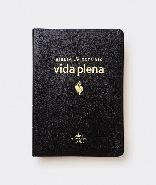 Biblia de Estudio Vida Plena Reina Valera 1960 con indice