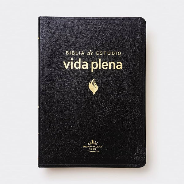 Biblia de Estudio Vida Plena Reina Valera 1960 con indice