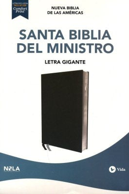 Santa Biblia Del Ministro Nueva Biblia De Las Americas letra gigante