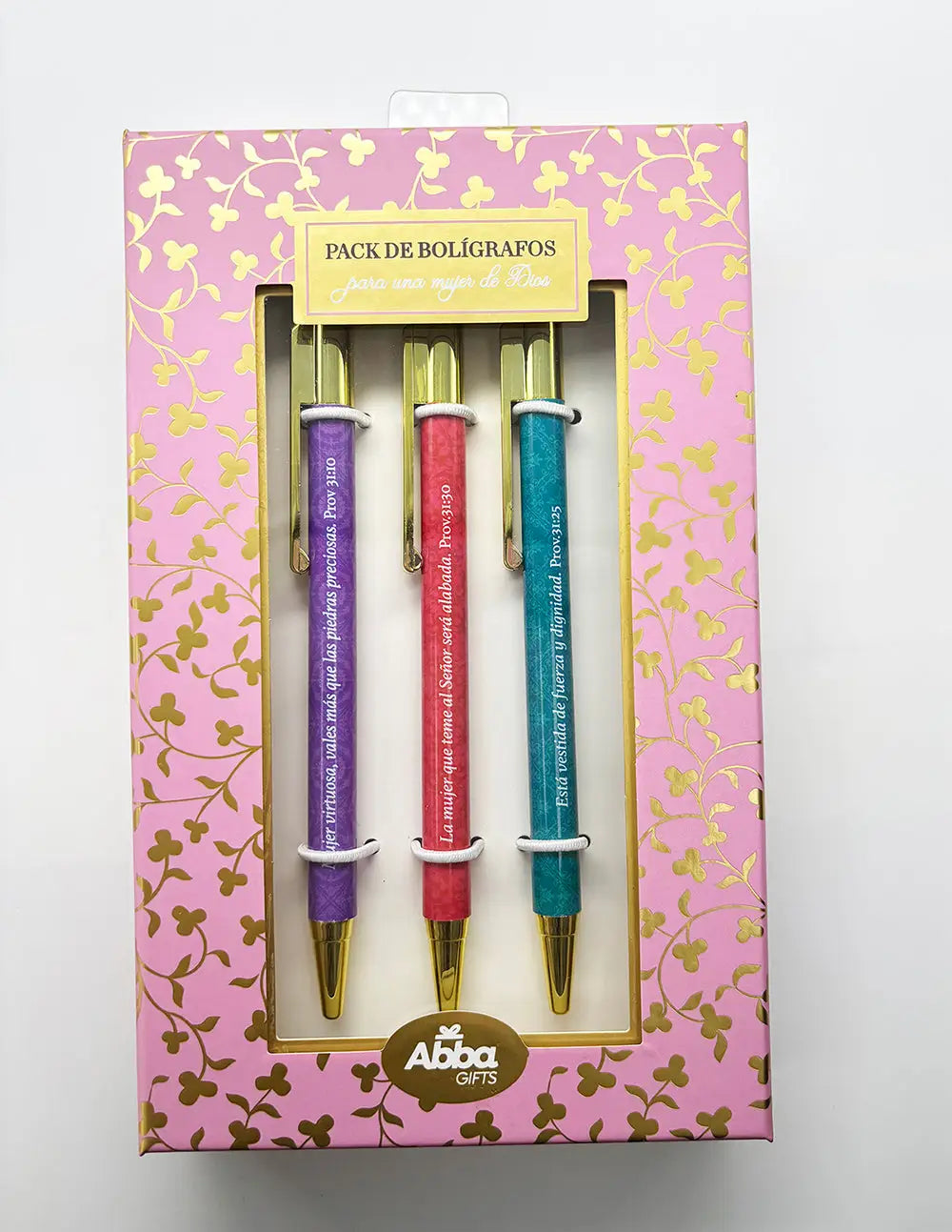 Pack de Bolígrafos para Una Mujer de Dios — disponible en La Librería del Evangelio