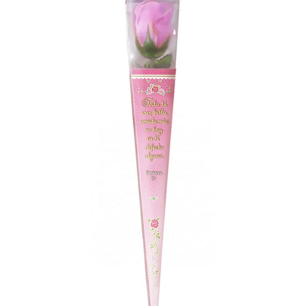 Rosa de Jabón con  versículos Bíblicos