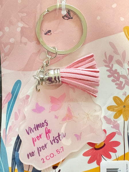 Llavero Vivimos por Fe no por Vista