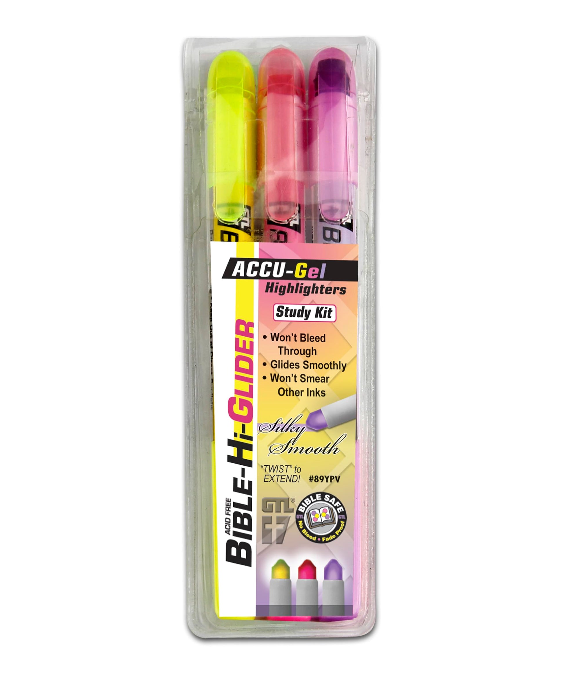Accu-Gel Highlighters — available at The Gospel Bookstore