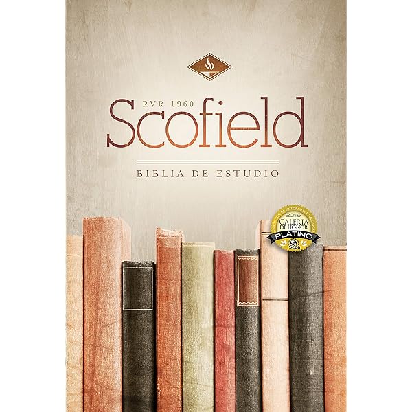 Scofield Study Bible RVR 1960 with Index.