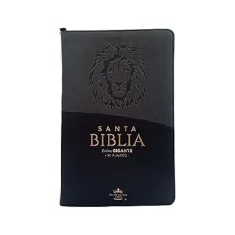 Biblia Reina Valera 1960 Letra Gigante con zipper y indice — disponible en La Librería del Evangelio