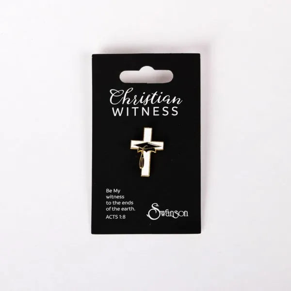 Graduation Pin — available at The Gospel Bookstore