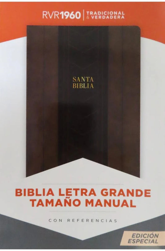 Biblia REINA VALERA 1960 Letra Grande tamaño manual — disponible en La Librería del Evangelio