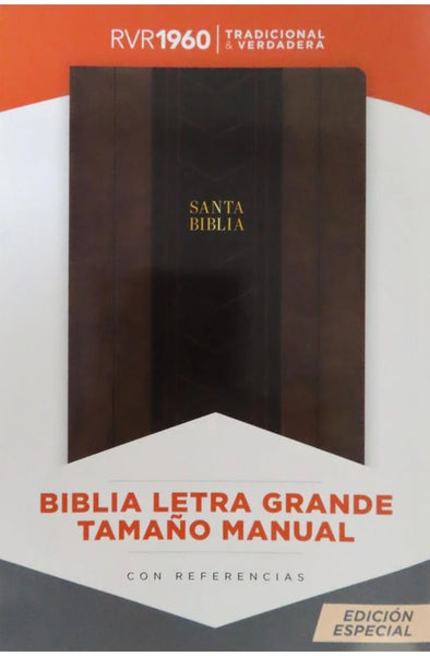Biblia REINA VALERA 1960 Letra Grande tamaño manual