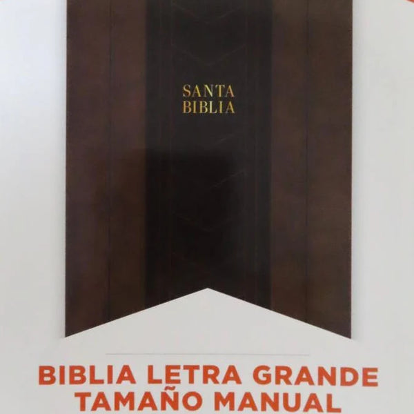 Biblia REINA VALERA 1960 Letra Grande tamaño manual