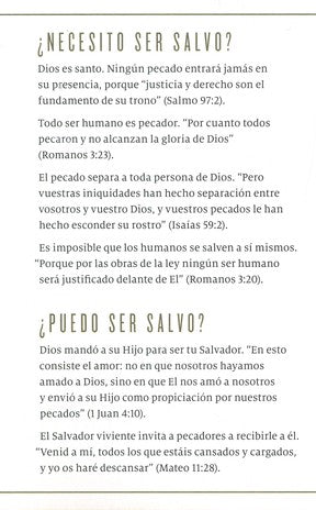 Un Bosquejo Sencillo Del Plan De Dios Para La Salvación (tratado)