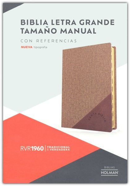 Biblia Reina Valera 1960 Letra Grande Tamaño Manual