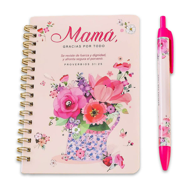 Set Libreta y Bolígrafo Dia de Las Madres