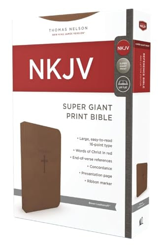 NKJV SUPER GIANT PRINT BIBLE