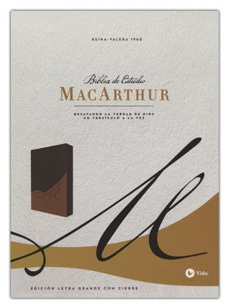 Biblia de Estudio MacArthur letra grande