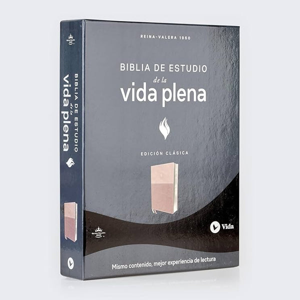 Biblia de Estudio Vida Plena Reina Valera 1960
