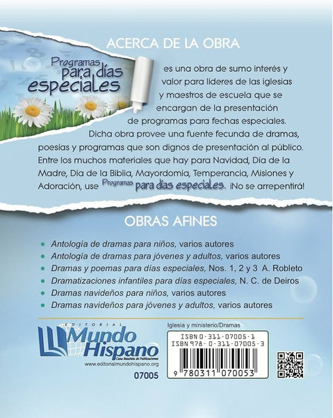 Programas para días especiales