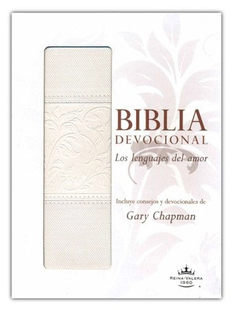 Biblia devocional: Lenguajes del amor RVR60 Blanco (Spanish Edition)