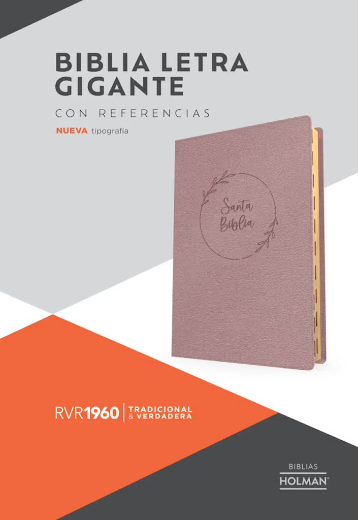 Biblia Reina Valera 1960 letra gigante con referencias