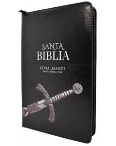 Santa Biblia Reina Valera 1960 Letra Grande con zipper