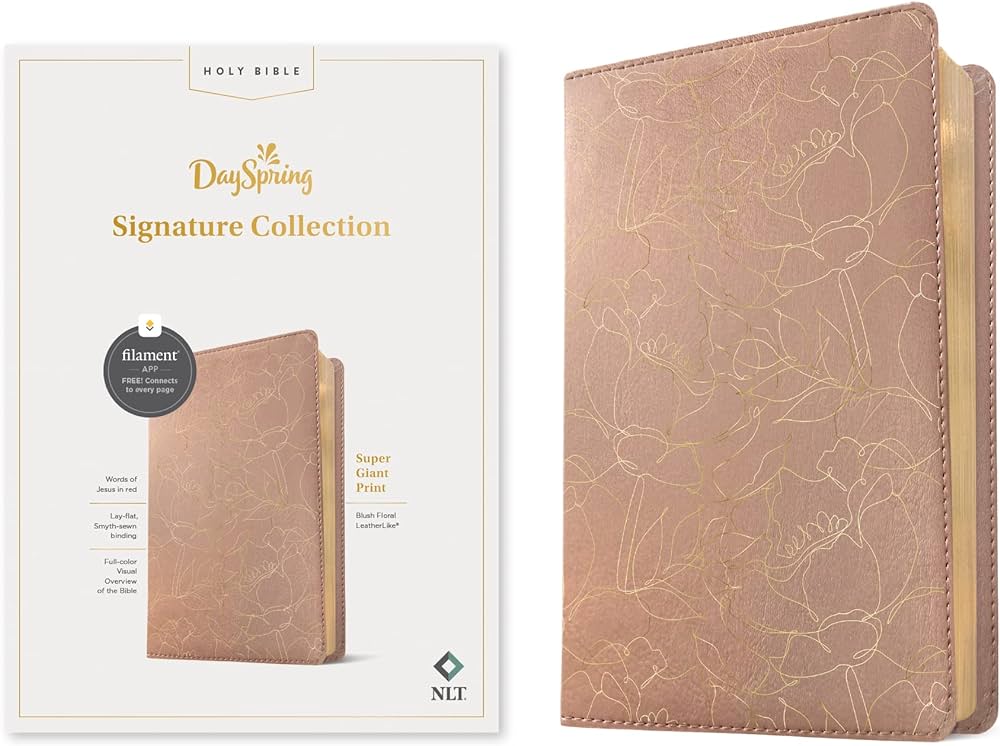 Santa Biblia Dayspring Signature Collection. Nueva Traducción Viviente Letra Super Gigante