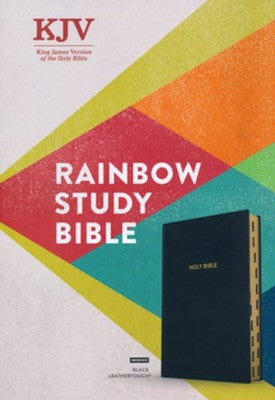 Rainbow Study Bible KJV — available at The Gospel Bookstore
