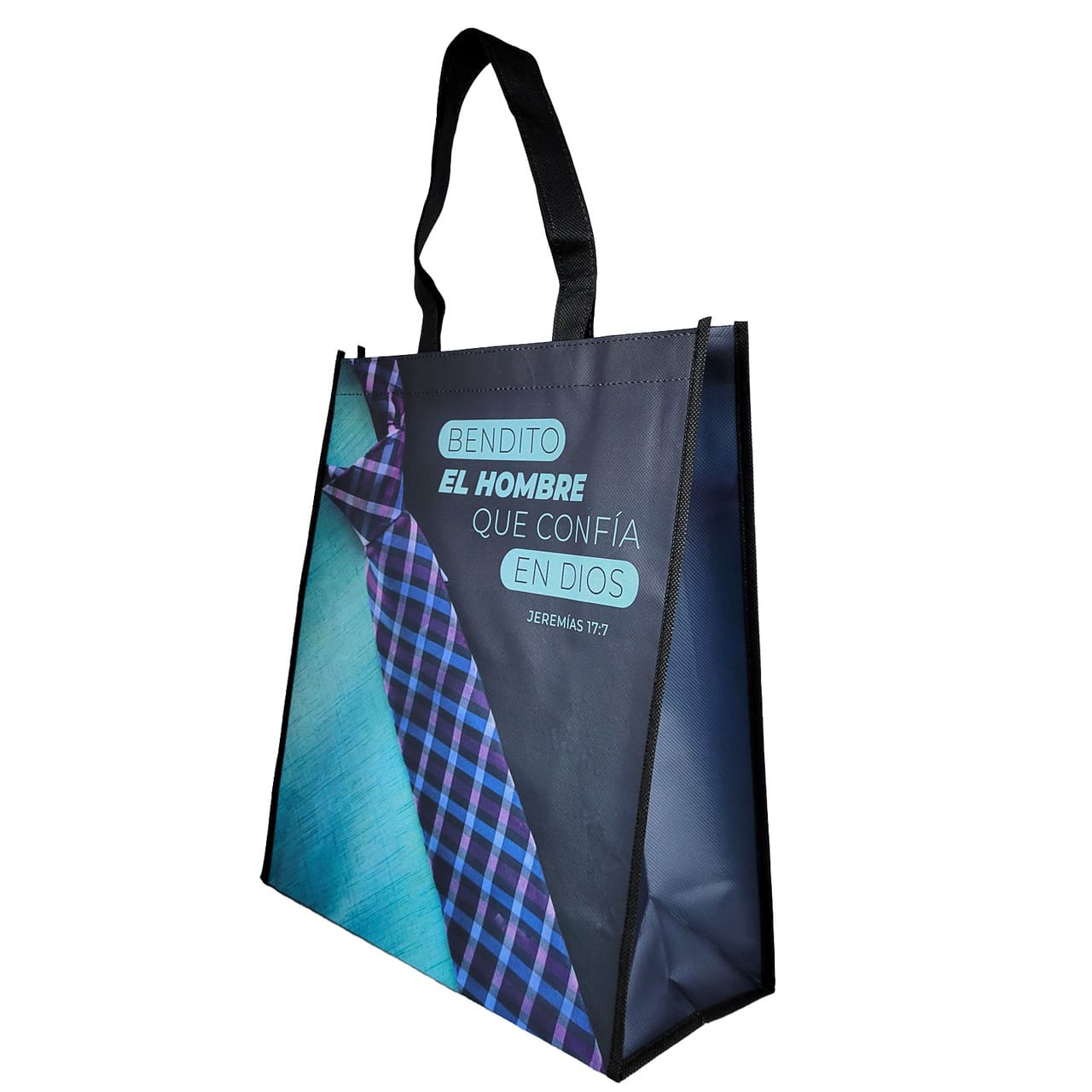 Bolsa Bendito el hombre que confía en Dios — disponible en La Librería del Evangelio