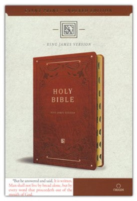 Santa Biblia Versión King James (Brown)