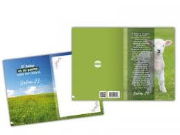 Tarjeta El Señor es mi Pastor/ Salmo23 — disponible en La Librería del Evangelio