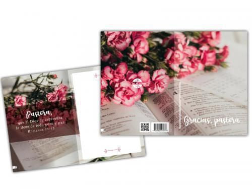 Tarjeta Gracias Pastora — available at The Gospel Bookstore