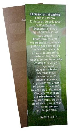 Separador El Señor es mi Pastor (Salmo 23) — disponible en La Librería del Evangelio
