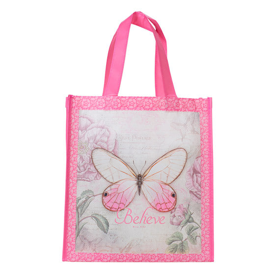 Shopping Bag, Believe. -Mark 9:23 — available at The Gospel Bookstore