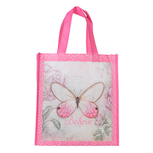 Shopping Bag, Believe. -Mark 9:23 — available at The Gospel Bookstore