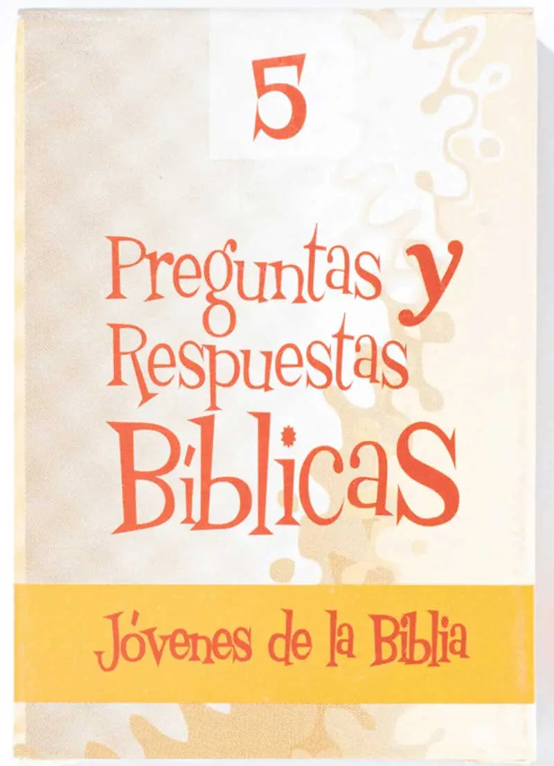 Preguntas y respuestas biblicas jovenes de la biblia 5 — disponible en La Librería del Evangelio