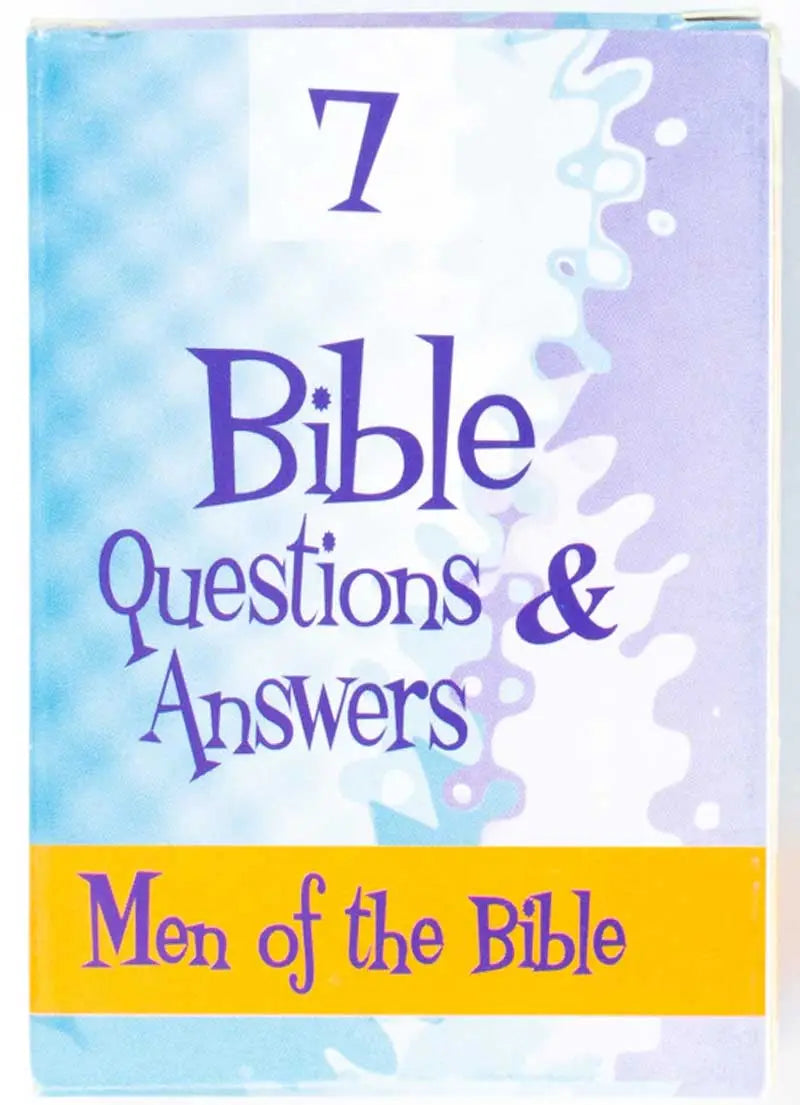 Preguntas y respuestas biblicas hombres de la biblia bilingüe 7 — disponible en La Librería del Evangelio