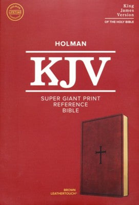 KJV BIBLE SUPER GIANT PRINT — available at The Gospel Bookstore