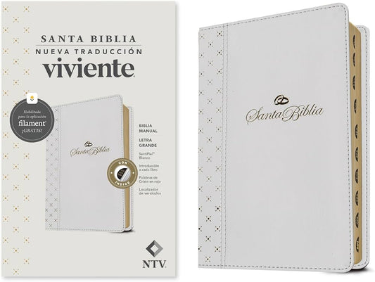 Santa Biblia Nueva Traducción viviente Letra Grande