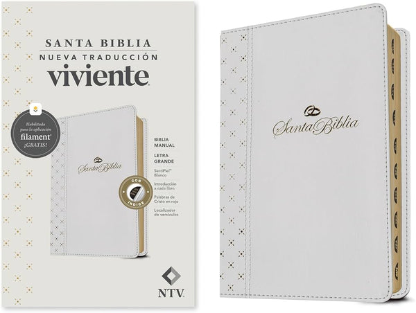 Santa Biblia Nueva Traducción viviente Letra Grande