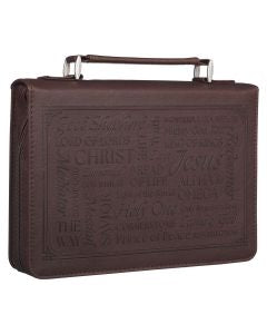 Jesus names Bible cover size m