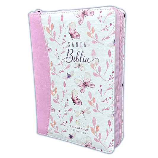 Santa Biblia Reina Valera 1960 compacta Letra Grande con zipper — disponible en La Librería del Evangelio