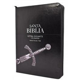 Santa Biblia Reina Valera 1960 letra gigante con zipper