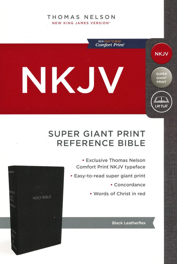 NKJV Super Giant Print Reference Bible