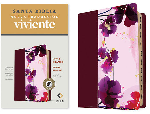 Santa Biblia Nueva traducción viviente letra grande — disponible en La Librería del Evangelio